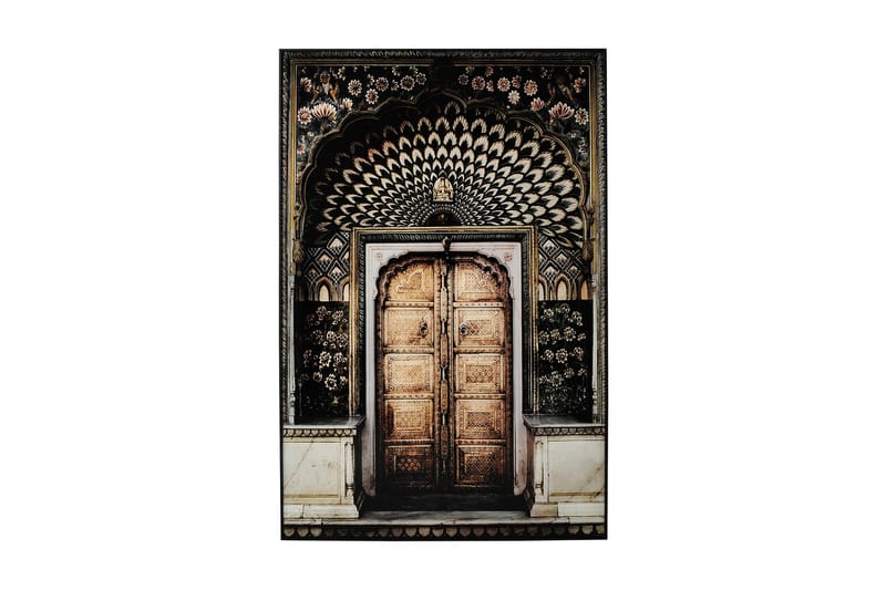 Gul Dörr Tavla - 80x120 cm Flerfärgad - Inredning - Tavlor & konst