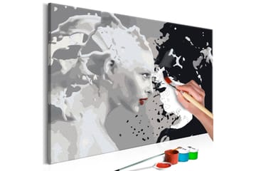 Gör-det-själv Målningar Black & White 60x40 cm - Artgeist sp. z o. o. - Inredning - Tavlor & konst - Måla själv