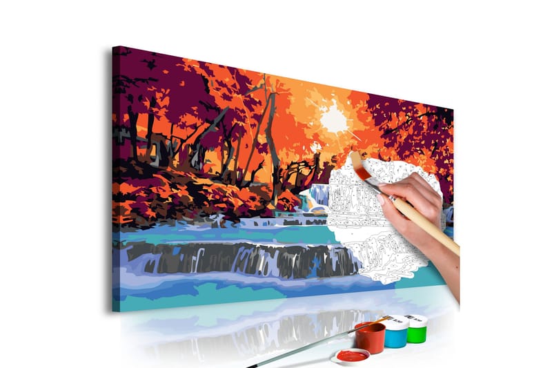 Gör-det-själv Målningar Cascade 60x40 cm, Artgeist sp. z o. o.