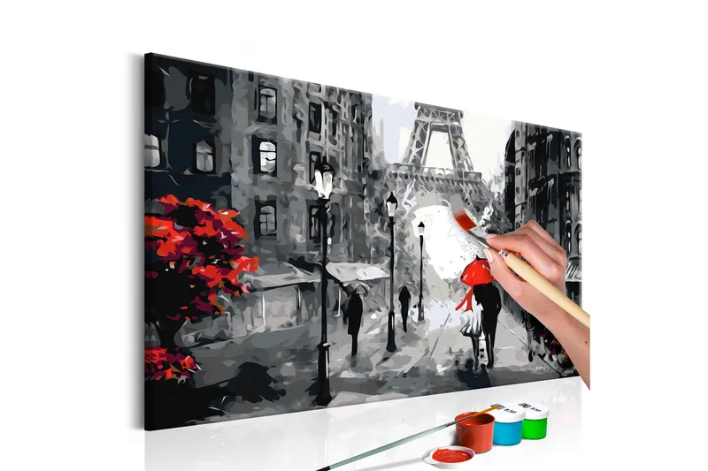 Gör-det-själv Målningar From Paris With Love 60x40 cm, Artgeist sp. z o. o.