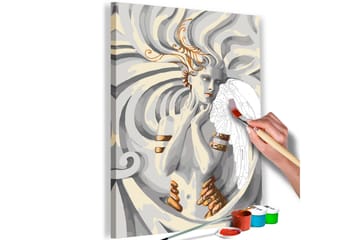 Gör-det-själv Målningar Medusa  40x60 cm - Artgeist sp. z o. o. - Inredning - Tavlor & konst - Måla själv
