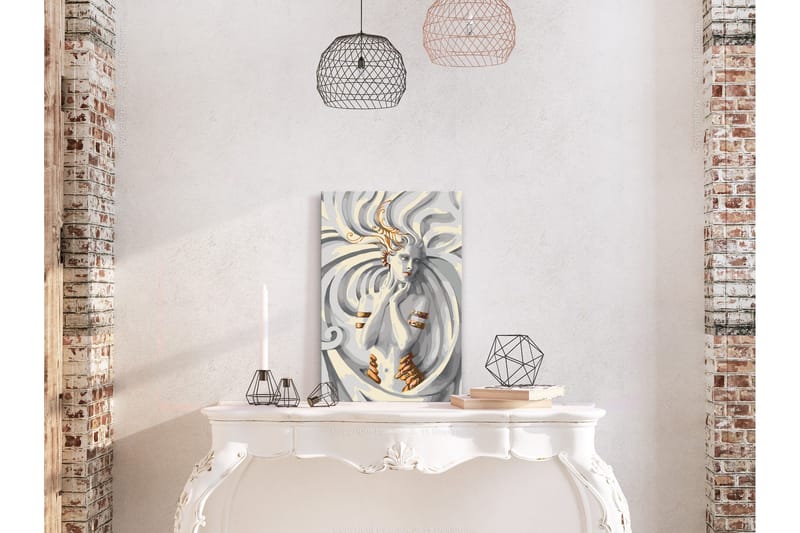 Gör-det-själv Målningar Medusa  40x60 cm - Artgeist sp. z o. o. - Inredning - Tavlor & konst - Måla själv