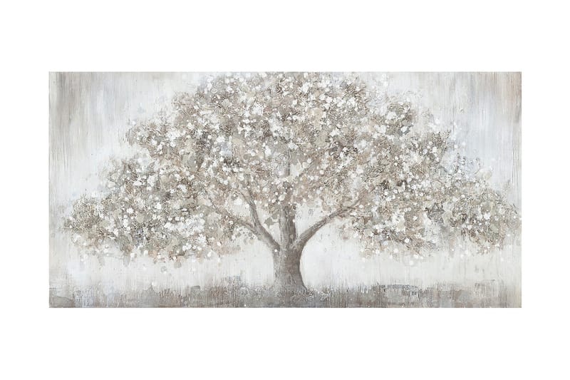 Oljemålning 70x140cm Kraftfullt träd - Oljemålning - Tavlor & konst