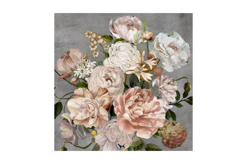 Oljemålning Bukett, undefined