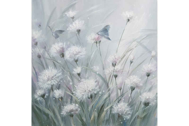 Oljemålning Maskrosor 60x60cm - Inredning - Tavlor & konst - Oljemålning