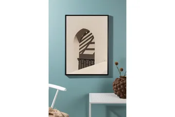 Poster Balcony 21x30 cm - Vit - Inredning - Tavlor & konst - Posters & prints