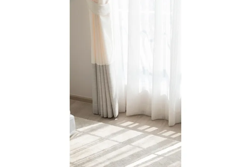 Poster Curtain 21x30 cm, Beige