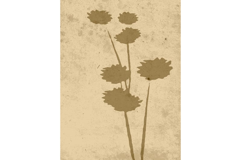 Poster Flower art 30x40 cm - Beige - Posters & prints