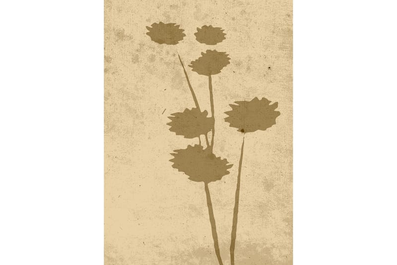 Poster Flower art 50x70 cm - Beige - Posters & prints