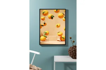 Poster Lemons 21x30 cm - Beige - Inredning - Tavlor & konst - Posters & prints