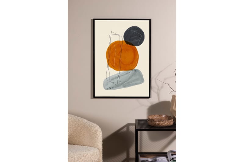 Poster Stones 21x30 cm - Beige - Inredning - Tavlor & konst - Posters & prints