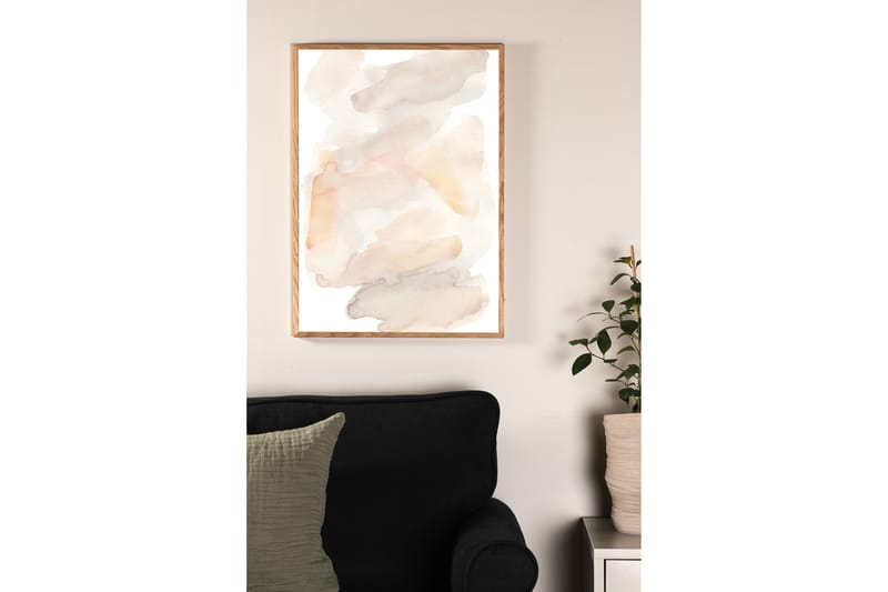 Poster Water color 50x70 cm - Beige - Posters & prints