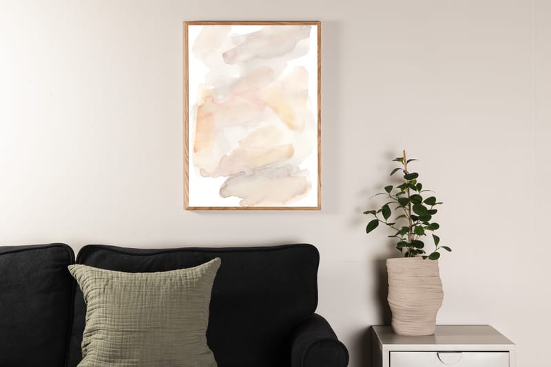 Poster Water color 70x100 cm - Beige - Posters & prints