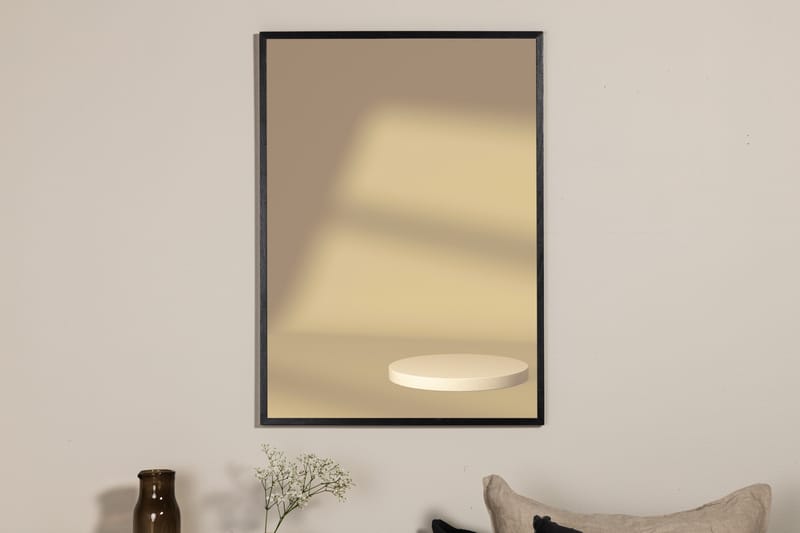Poster Window light 21x30 cm - Gul - Posters & prints