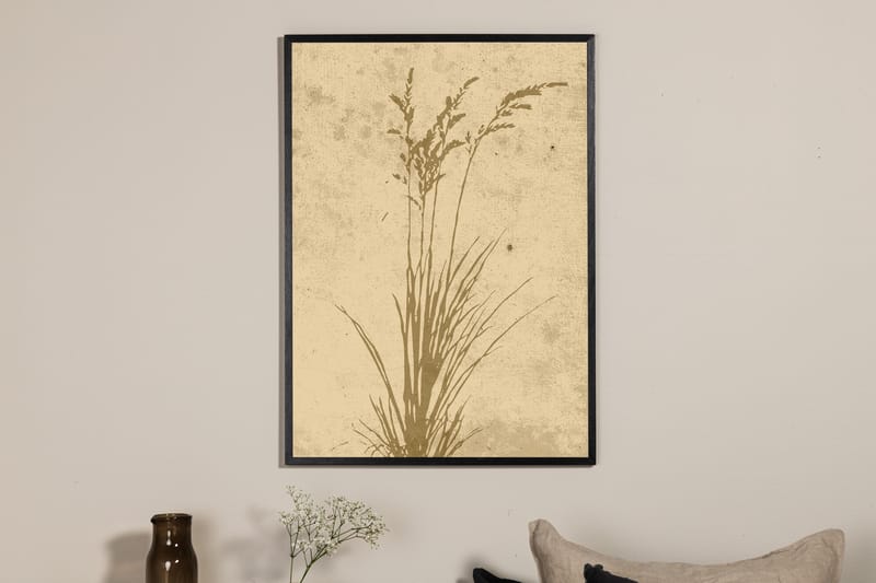 Poster Plant art 30x40 cm - Beige - Posters & prints