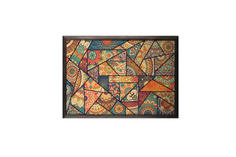 Colourful Mosaic Abstract/Colourful Flerfärgad - 70x50 cm - Inredning - Tavlor & konst - Posters & prints