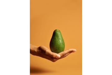 Poster Avocado 21x30 cm - Orange/Grön - Inredning - Tavlor & konst - Posters & prints