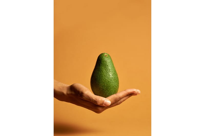 Poster Avocado 50x70 cm - Orange/Grön - Inredning - Tavlor & konst - Posters & prints