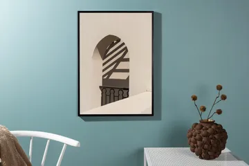 Poster Balcony 70x100 cm - Vit - Inredning - Tavlor & konst - Posters & prints