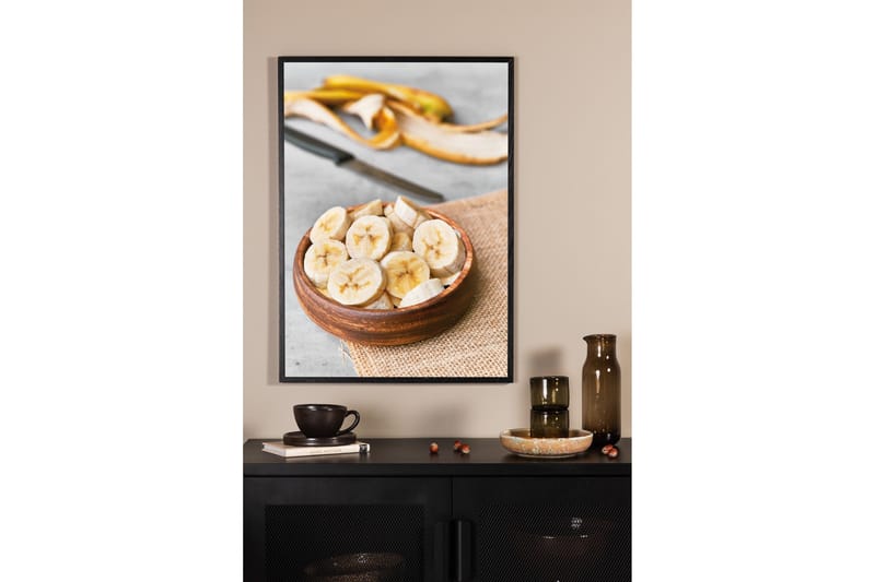 Poster Banana 21x30 cm - Gul - Inredning - Tavlor & konst - Posters & prints