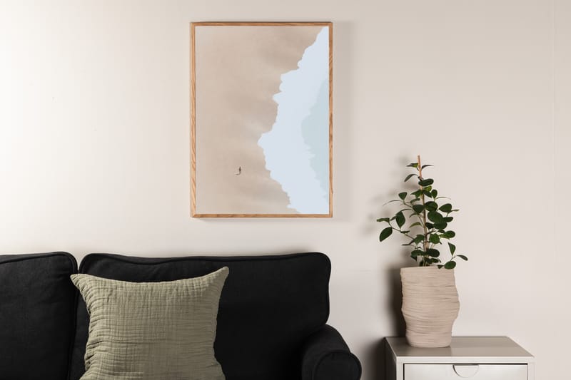 Poster Beach 50x70 cm - Beige - Inredning - Tavlor & konst - Posters & prints