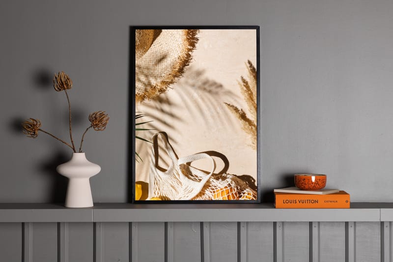 Poster Beach 50x70 cm - Beige - Inredning - Tavlor & konst - Posters & prints