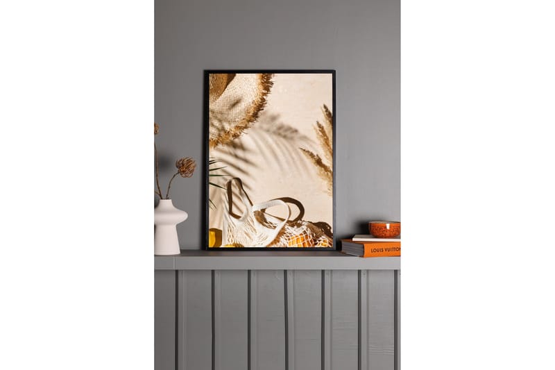 Poster Beach 50x70 cm - Beige - Inredning - Tavlor & konst - Posters & prints