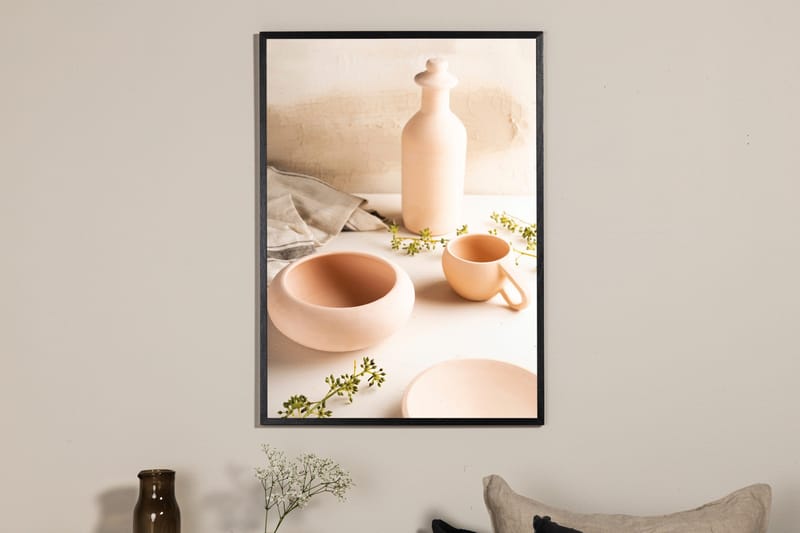 Poster Ceramics 30x40 cm - Beige - Inredning - Tavlor & konst - Posters & prints