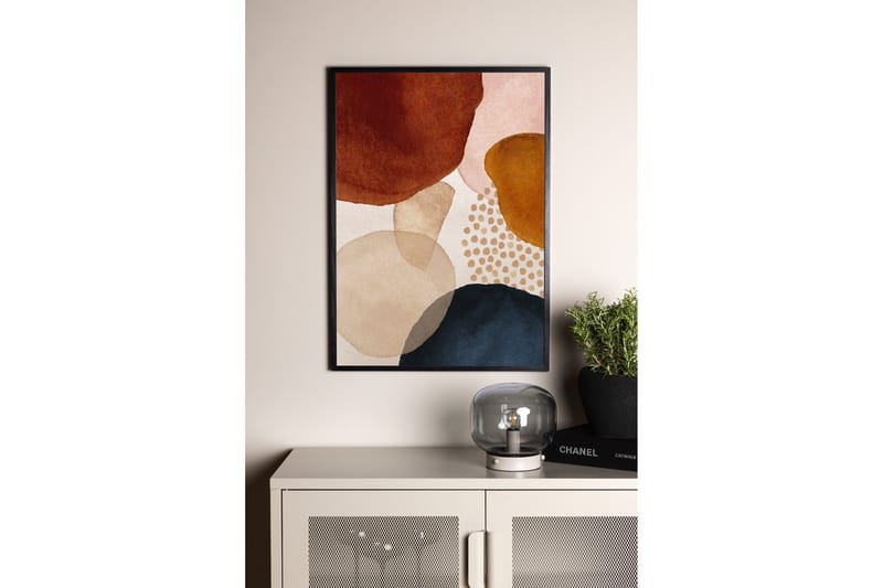 Poster Circles 21x30 cm - Beige - Inredning - Tavlor & konst - Posters & prints