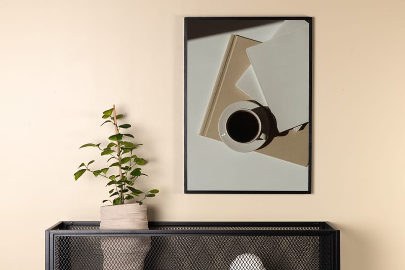 Poster Coffee 30x40 cm - Vit - Inredning - Tavlor & konst - Posters & prints