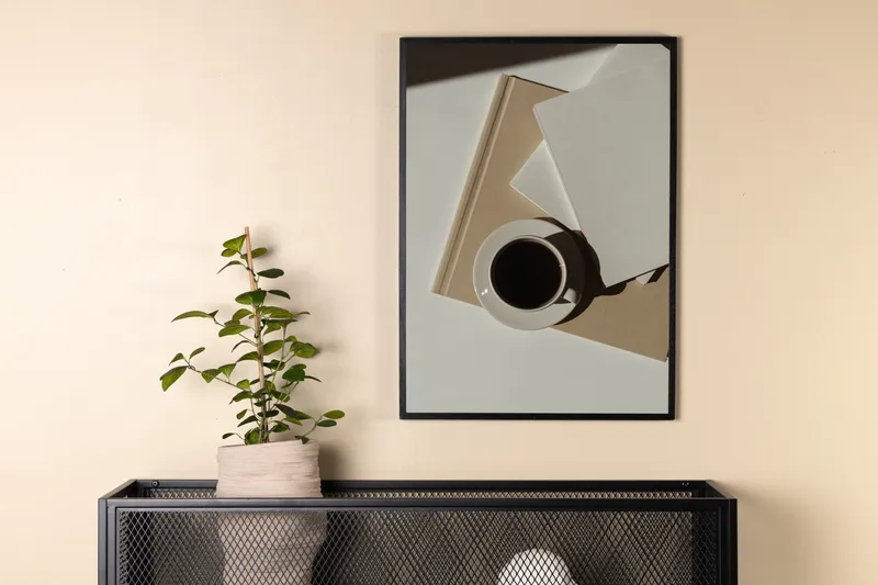 Poster Coffee 50x70 cm - Vit - Inredning - Tavlor & konst - Posters & prints