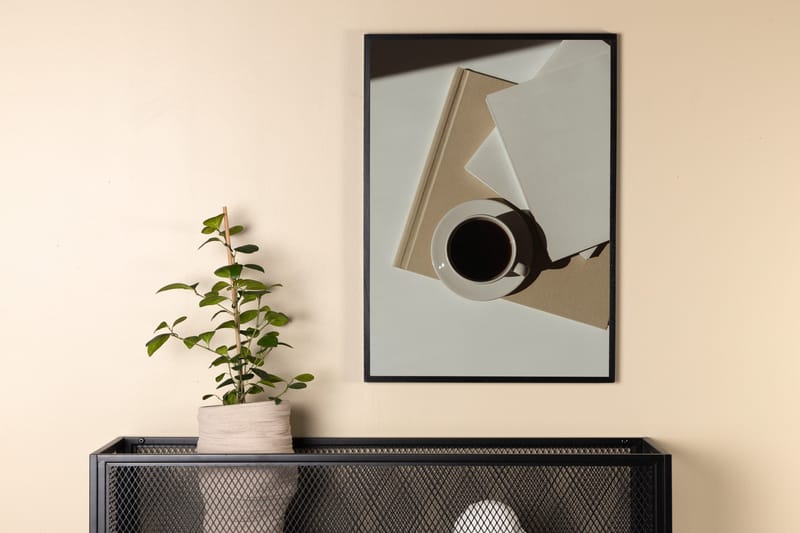 Poster Coffee 70x100 cm - Vit - Inredning - Tavlor & konst - Posters & prints