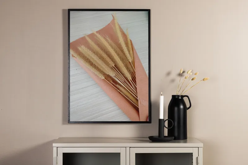 Poster Dry flowers 30x40 cm - Rosa/Beige - Inredning - Tavlor & konst - Posters & prints