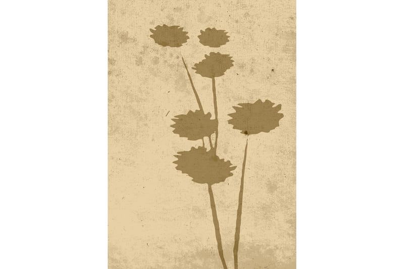 Poster Flower art 21x30 cm - Beige - Inredning - Tavlor & konst - Posters & prints