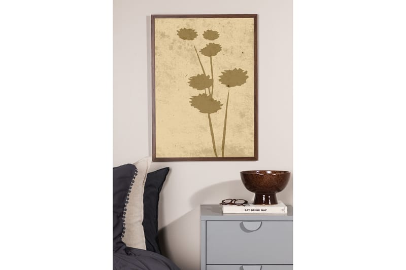 Poster Flower art 50x70 cm - Beige - Inredning - Tavlor & konst - Posters & prints