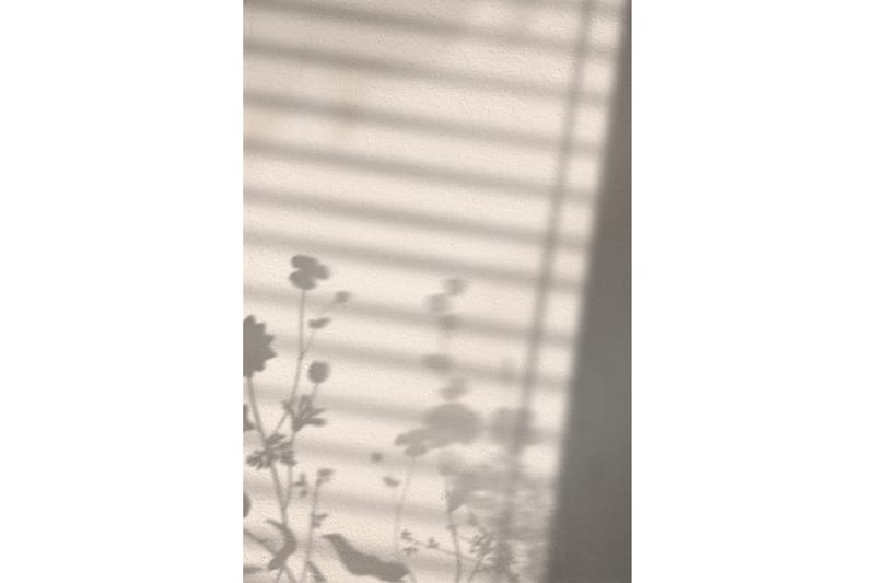 Poster Flower Shadow 70x100 cm - Vit - Inredning - Tavlor & konst - Posters & prints