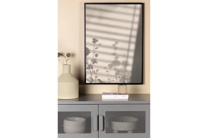 Poster Flower Shadow 70x100 cm - Vit - Inredning - Tavlor & konst - Posters & prints