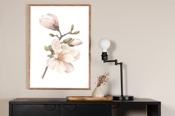 Poster Hand made 50x70 cm - Rosa/Vit - Inredning - Tavlor & konst - Posters & prints