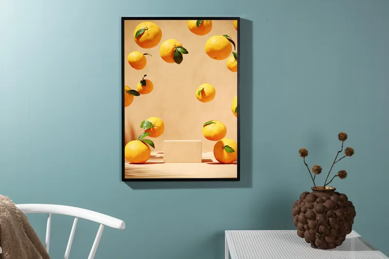 Poster Lemons 21x30 cm - Beige - Inredning - Tavlor & konst - Posters & prints