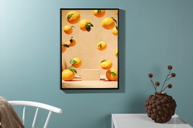 Poster Lemons 30x40 cm - Beige - Inredning - Tavlor & konst - Posters & prints