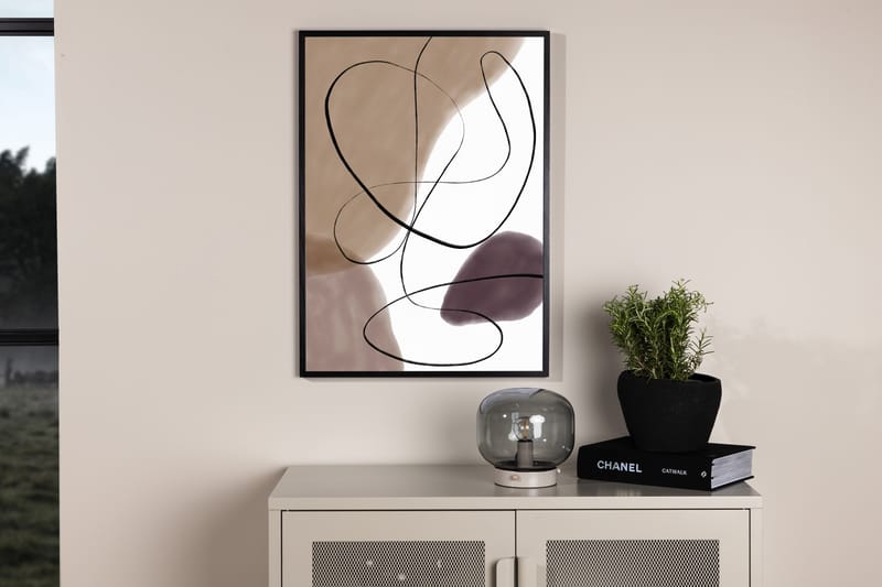 Poster Lines 21x30 cm - Beige - Inredning - Tavlor & konst - Posters & prints