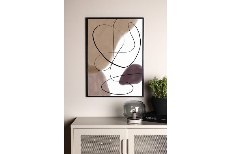 Poster Lines 21x30 cm - Beige - Inredning - Tavlor & konst - Posters & prints