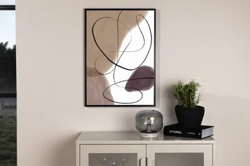Poster Lines 50x70 cm - Beige - Inredning - Tavlor & konst - Posters & prints