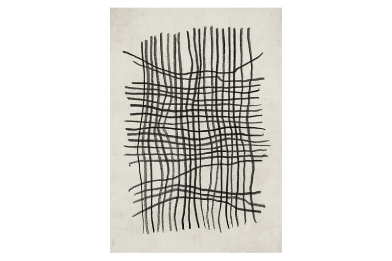 Poster Linework 70x100 cm - Beige/Svart - Inredning - Tavlor & konst - Posters & prints