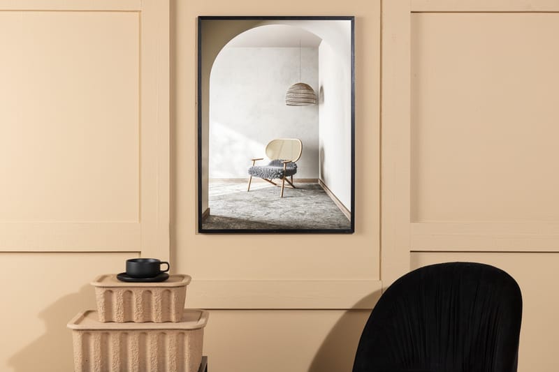 Poster Lounge Chair 21x30 cm - Beige - Inredning - Tavlor & konst - Posters & prints