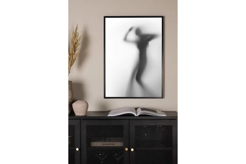 Poster Manshade 70x100 cm - Svart/Vit - Inredning - Tavlor & konst - Posters & prints