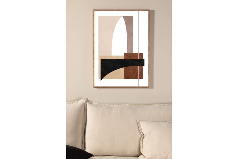 Poster Materials 50x70 cm - Vit/Beige - Inredning - Tavlor & konst - Posters & prints