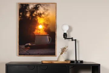 Poster Morning coffee 50x70 cm - Orange/Svart - Inredning - Tavlor & konst - Posters & prints