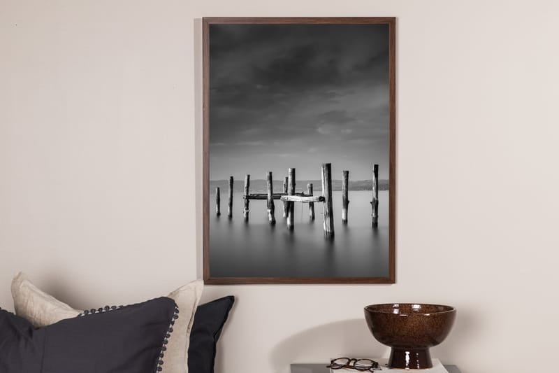 Poster Ocean 21x30 cm - Svart/Vit - Inredning - Tavlor & konst - Posters & prints