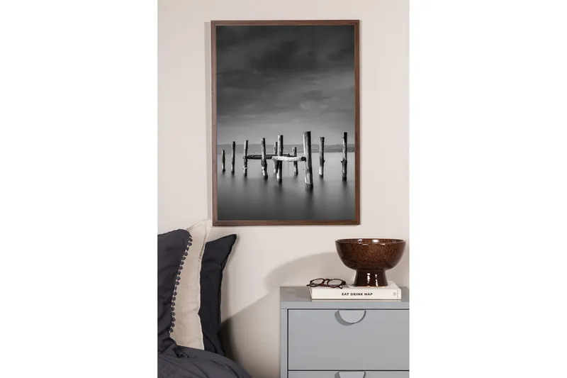 Poster Ocean 21x30 cm - Svart/Vit - Inredning - Tavlor & konst - Posters & prints